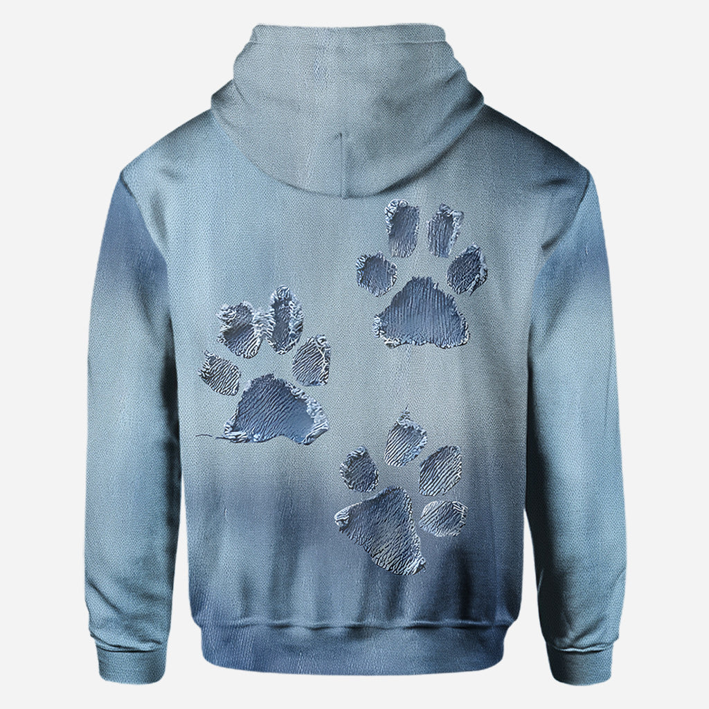 T-shirt « J’adore les chiens » avec motif chien.
