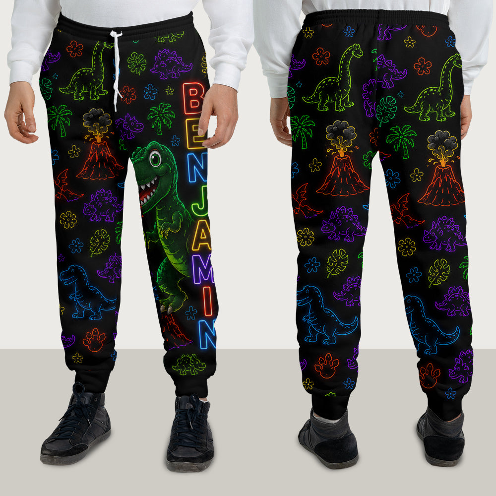 Cadeau de Style Néon pour Enfants - Sweat à Capuche & Pantalon de Jogging Personnalisés
