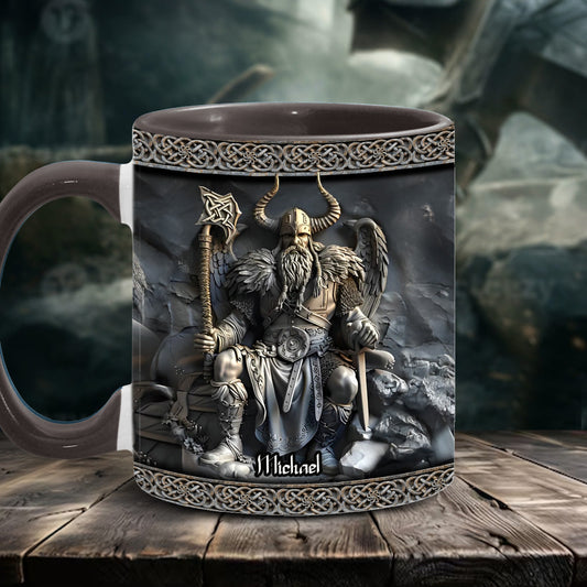 Mug Viking personnalisé - Motif Viking