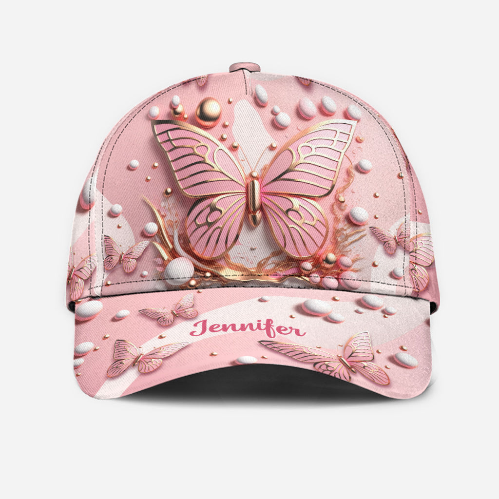 Schmetterlinge lieben – Personalisierte Schmetterlings-Klassiker-Kappe