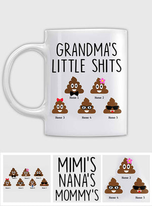 Grandma's Little Cuties - Personalized Mother's Day Mug