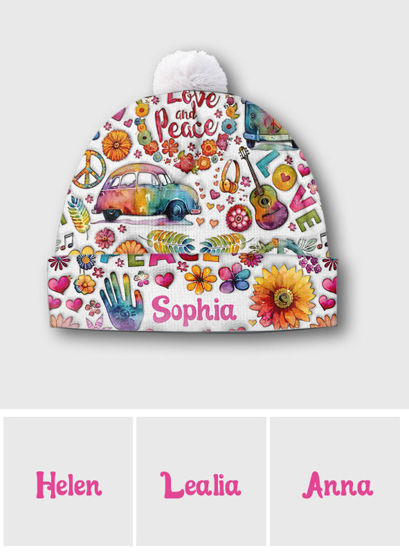 Hippie Soul - Bonnet hippie personnalisé
