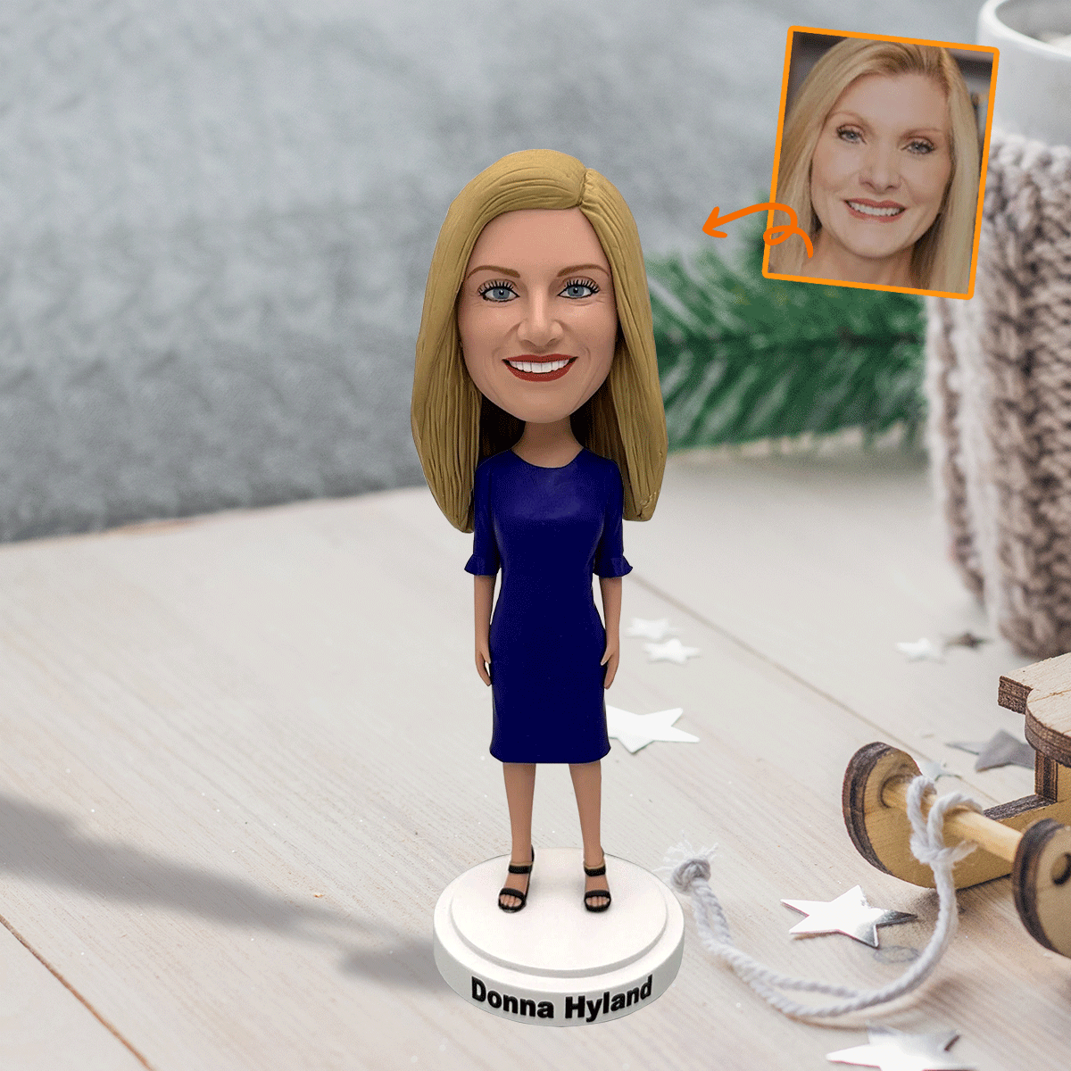 Custom Figure - Personalized Mother Bobblehead