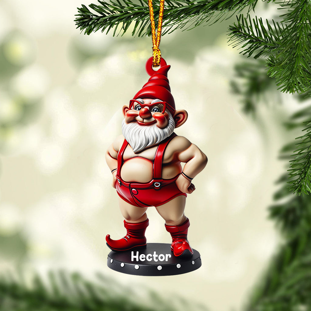 Funny Gromes Couple - Personalized Couple Ornament