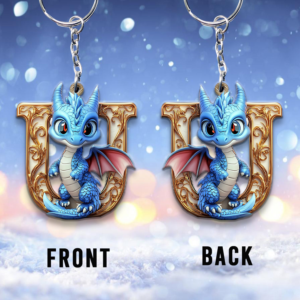 Porte-clés Dragon Charmant - Porte-clés Dragon Personnalisé