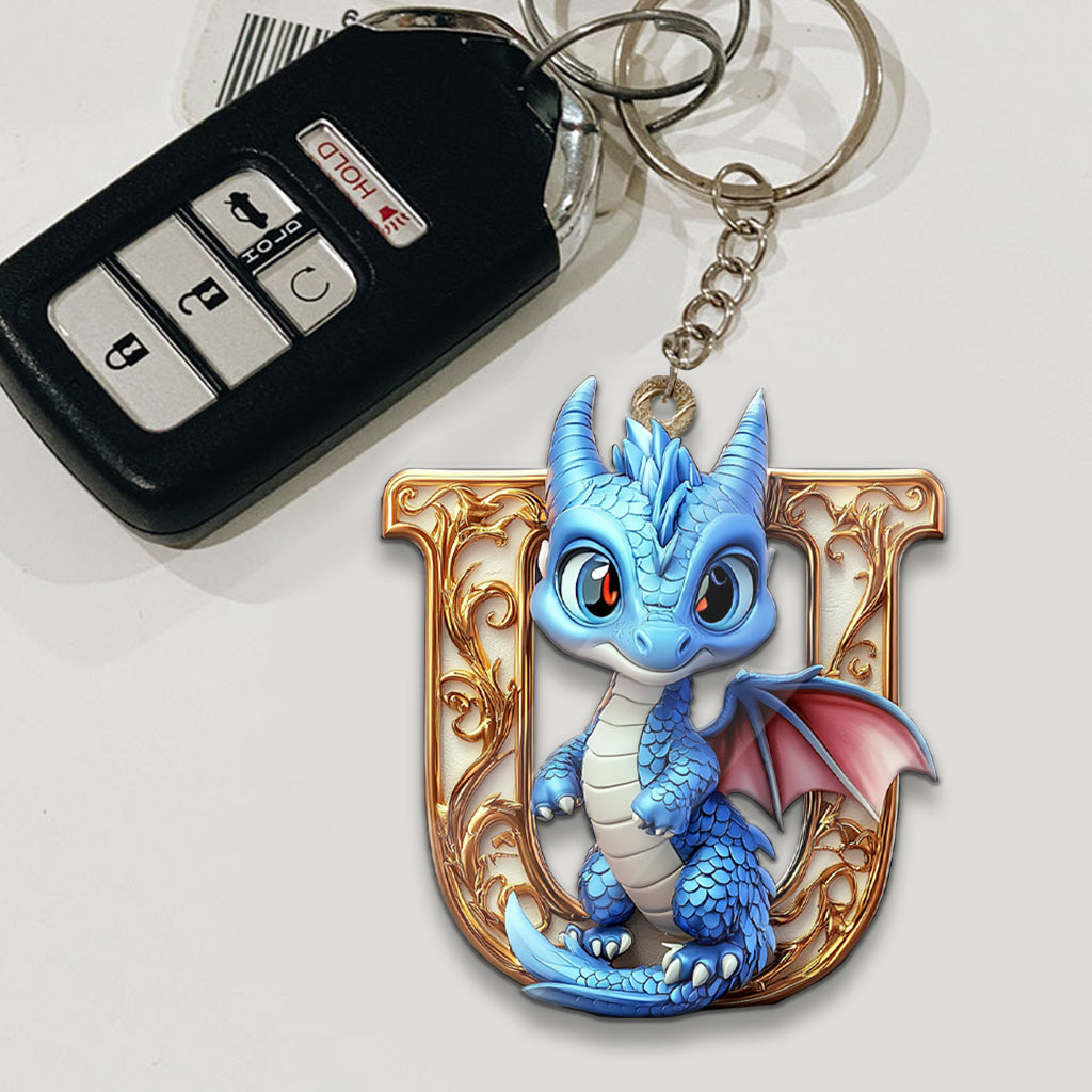 Porte-clés Dragon Charmant - Porte-clés Dragon Personnalisé