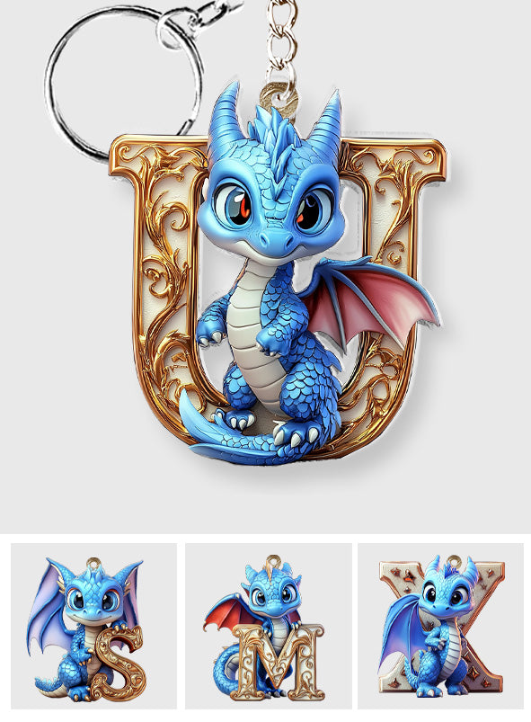 Porte-clés Dragon Charmant - Porte-clés Dragon Personnalisé