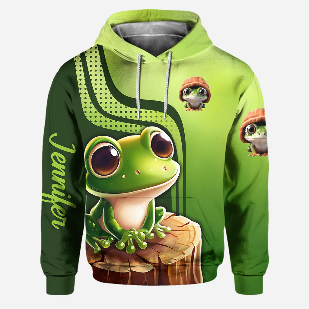 Love Frogs - Personalized Frog Hoodie and Leggings