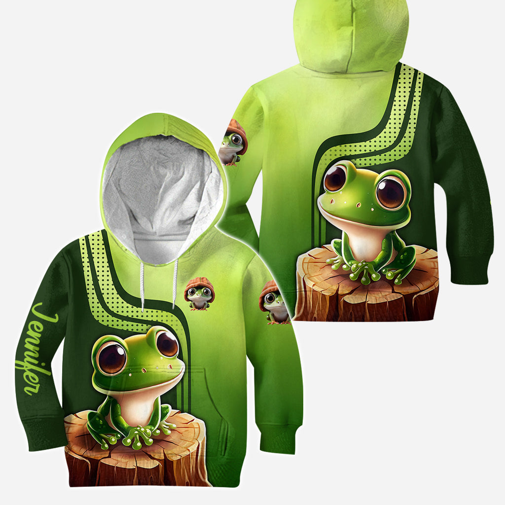 Love Frogs - Personalized Frog Hoodie and Leggings