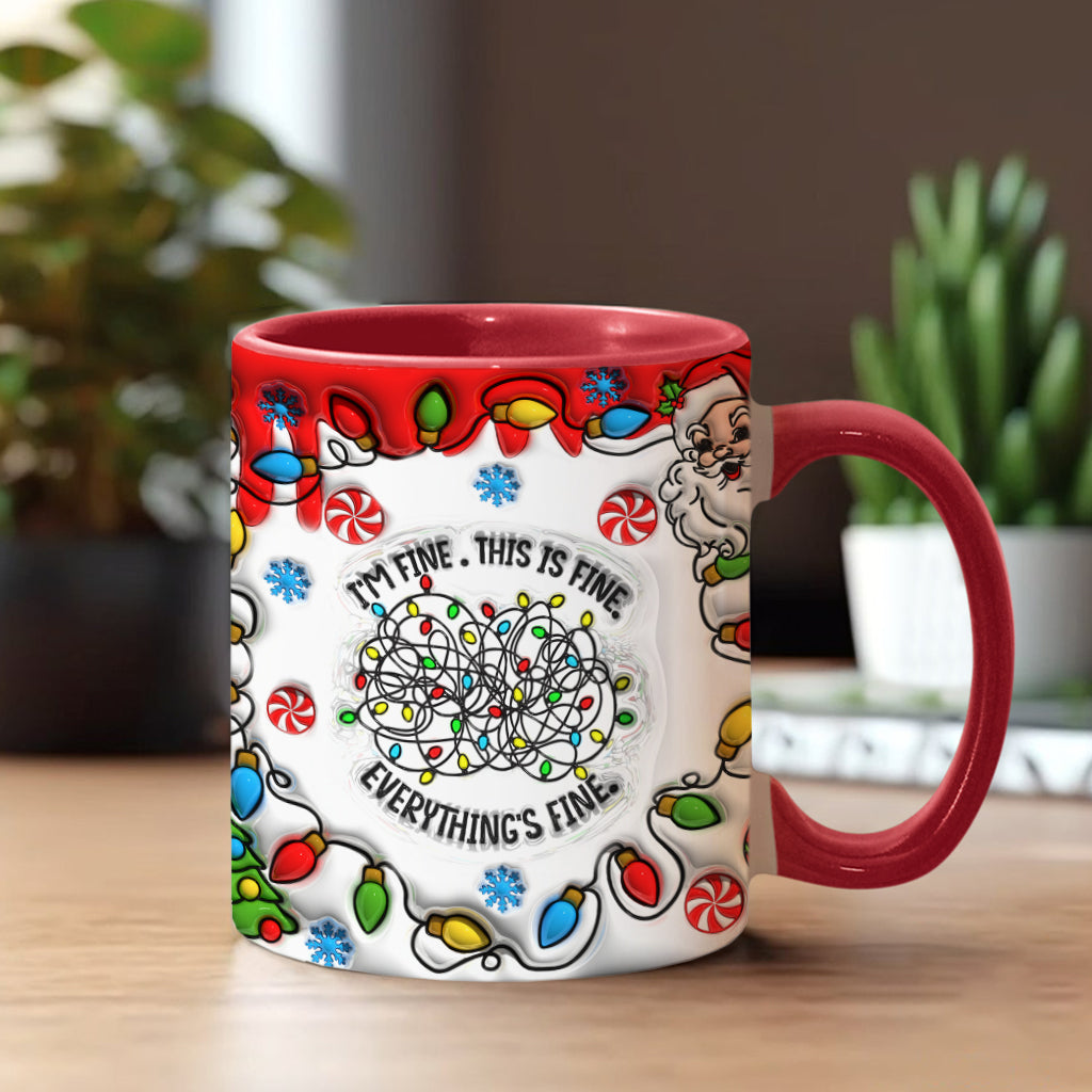 Mug personnalisé Cluster - Accentuation pour collègues