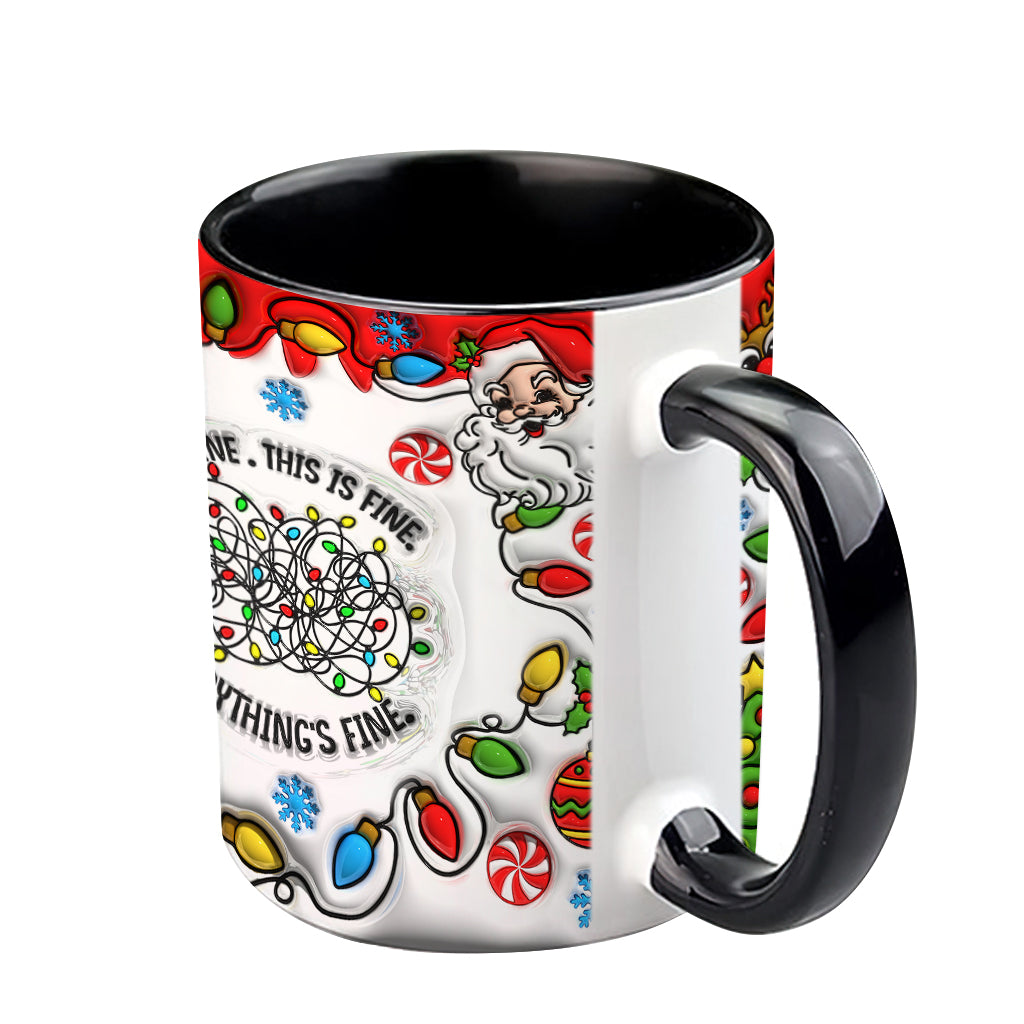 Mug personnalisé Cluster - Accentuation pour collègues