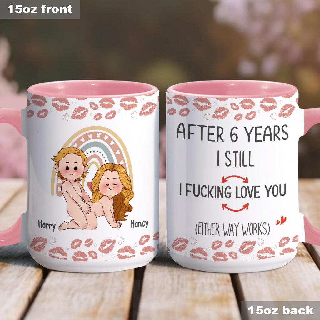 After Years Still Love You - Personalized Couple Accent Mug