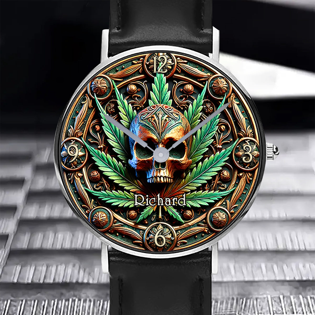 High Times – Personalisierte Weed-Handuhr