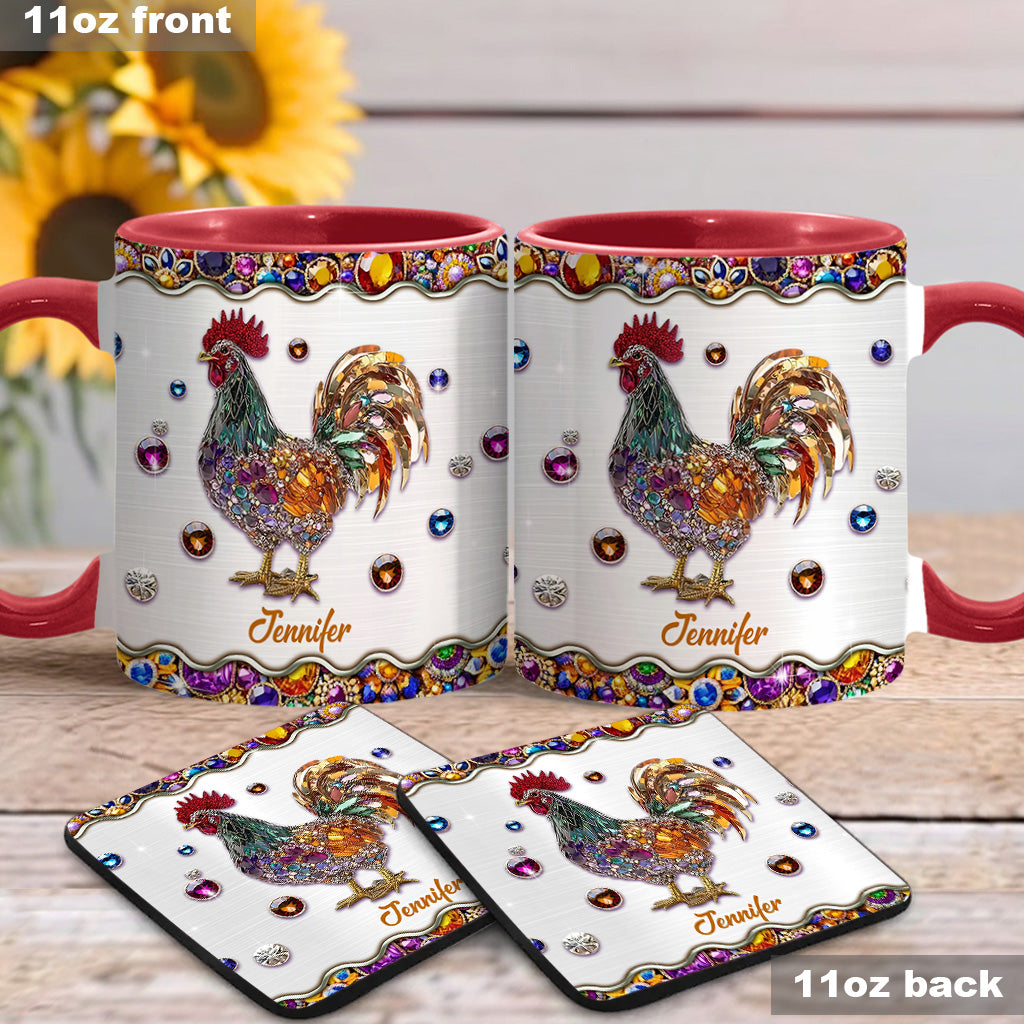 Mug personnalisé Sparker Rooster - Motif poulet
