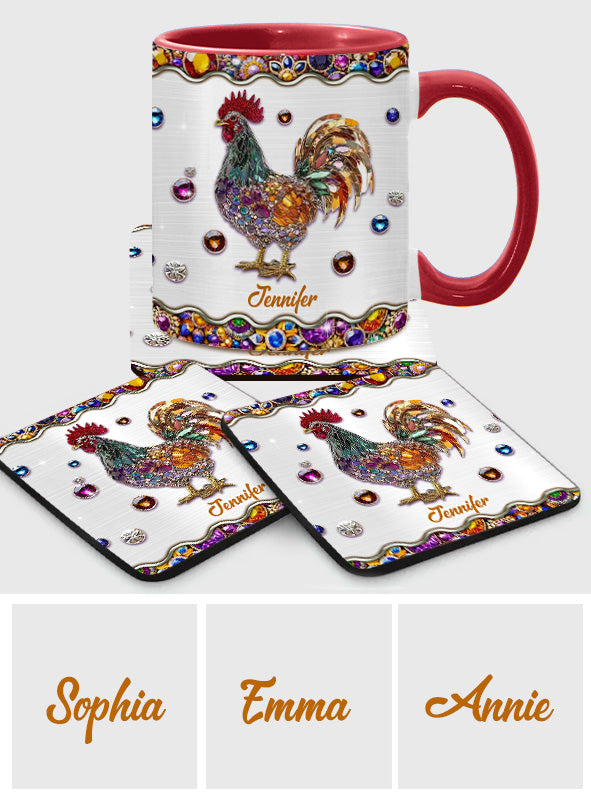 Mug personnalisé Sparker Rooster - Motif poulet