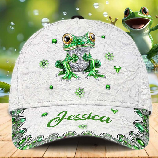 Love Frog – Personalisierte Frosch-Klassikkappe