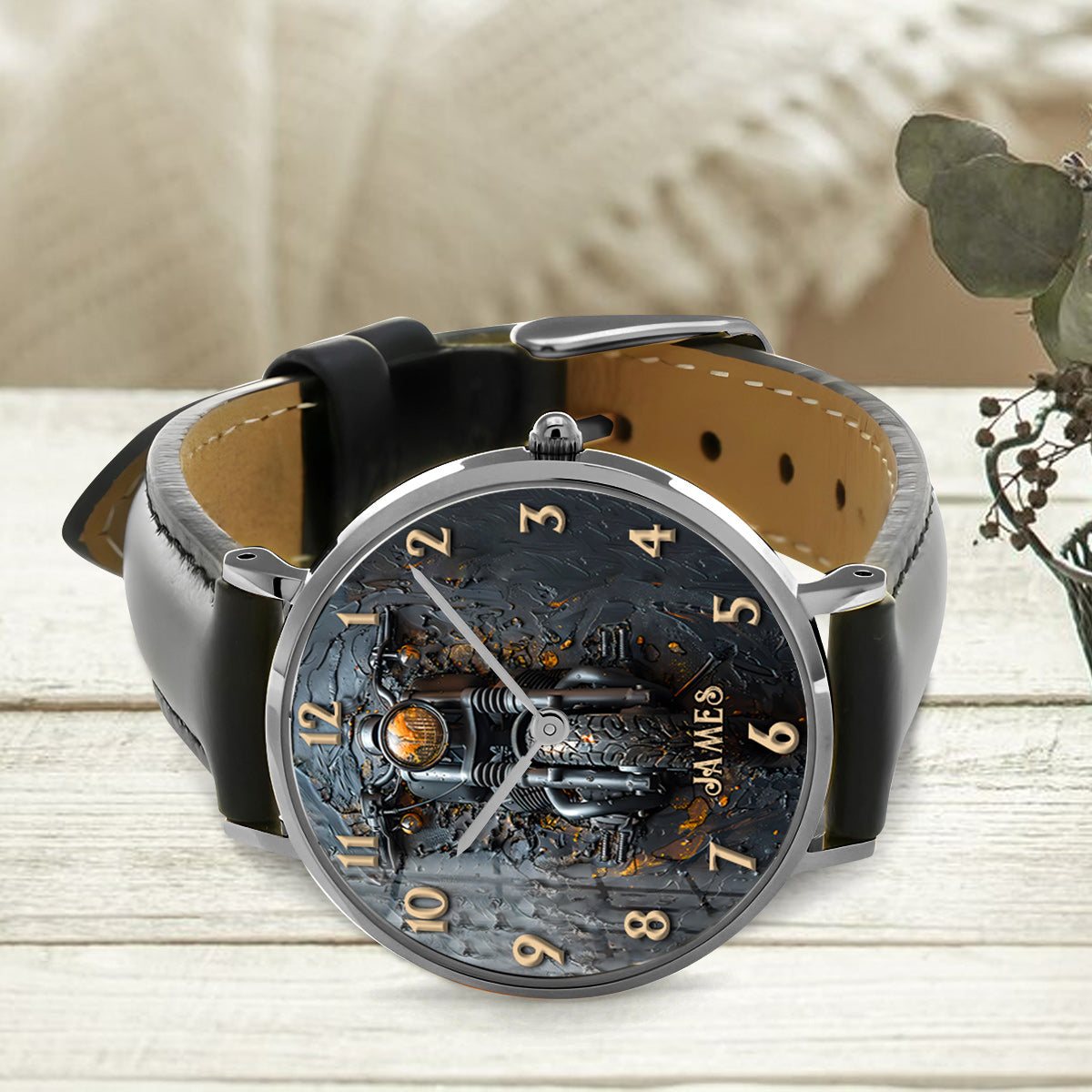 Montre de motard personnalisée Ride All Times