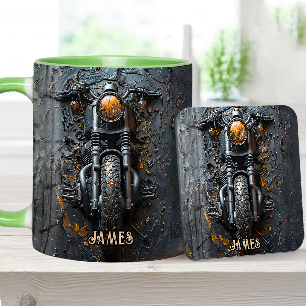 Ne sous-estimez jamais un vieux motard ! – Mug personnalisé pour motard