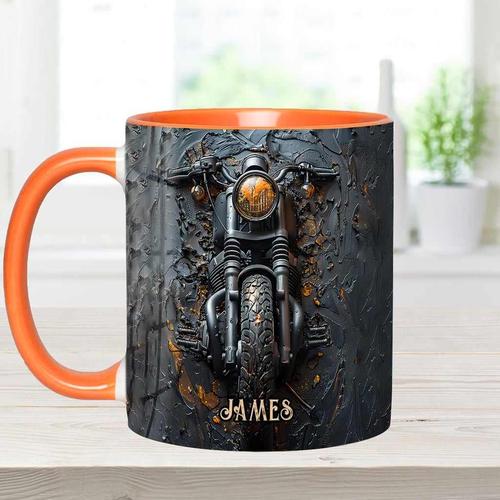 Ne sous-estimez jamais un vieux motard ! – Mug personnalisé pour motard