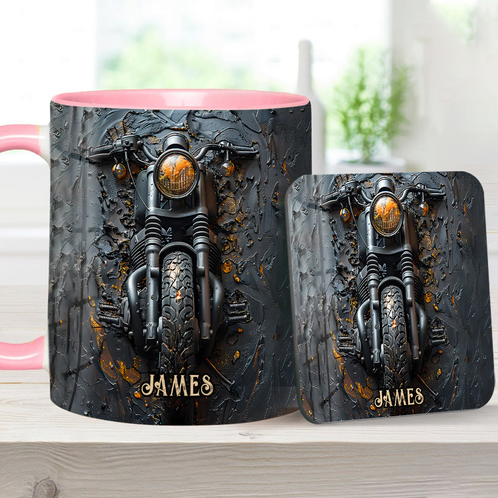 Ne sous-estimez jamais un vieux motard ! – Mug personnalisé pour motard