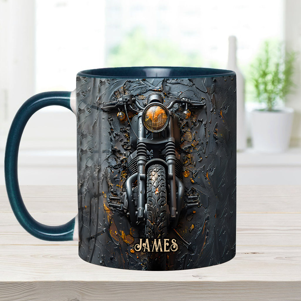 Ne sous-estimez jamais un vieux motard ! – Mug personnalisé pour motard