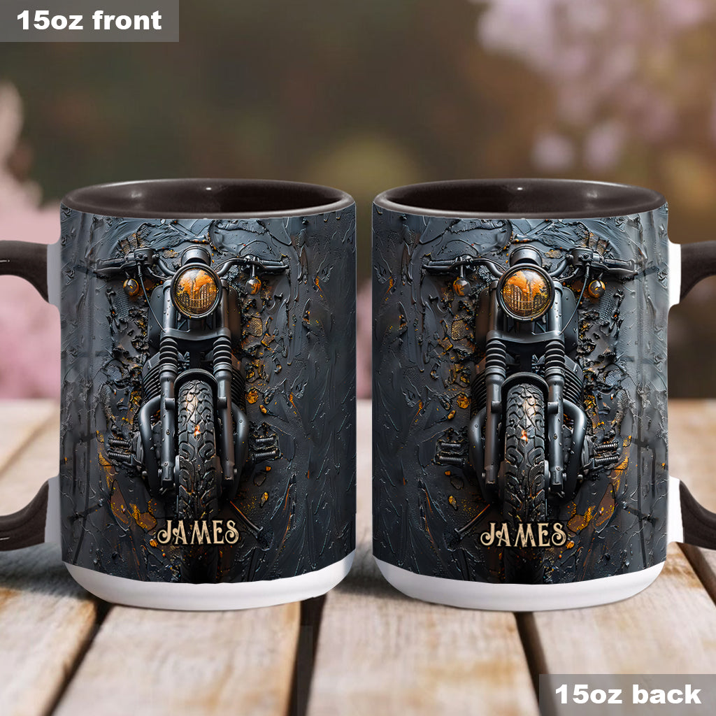 Ne sous-estimez jamais un vieux motard ! – Mug personnalisé pour motard
