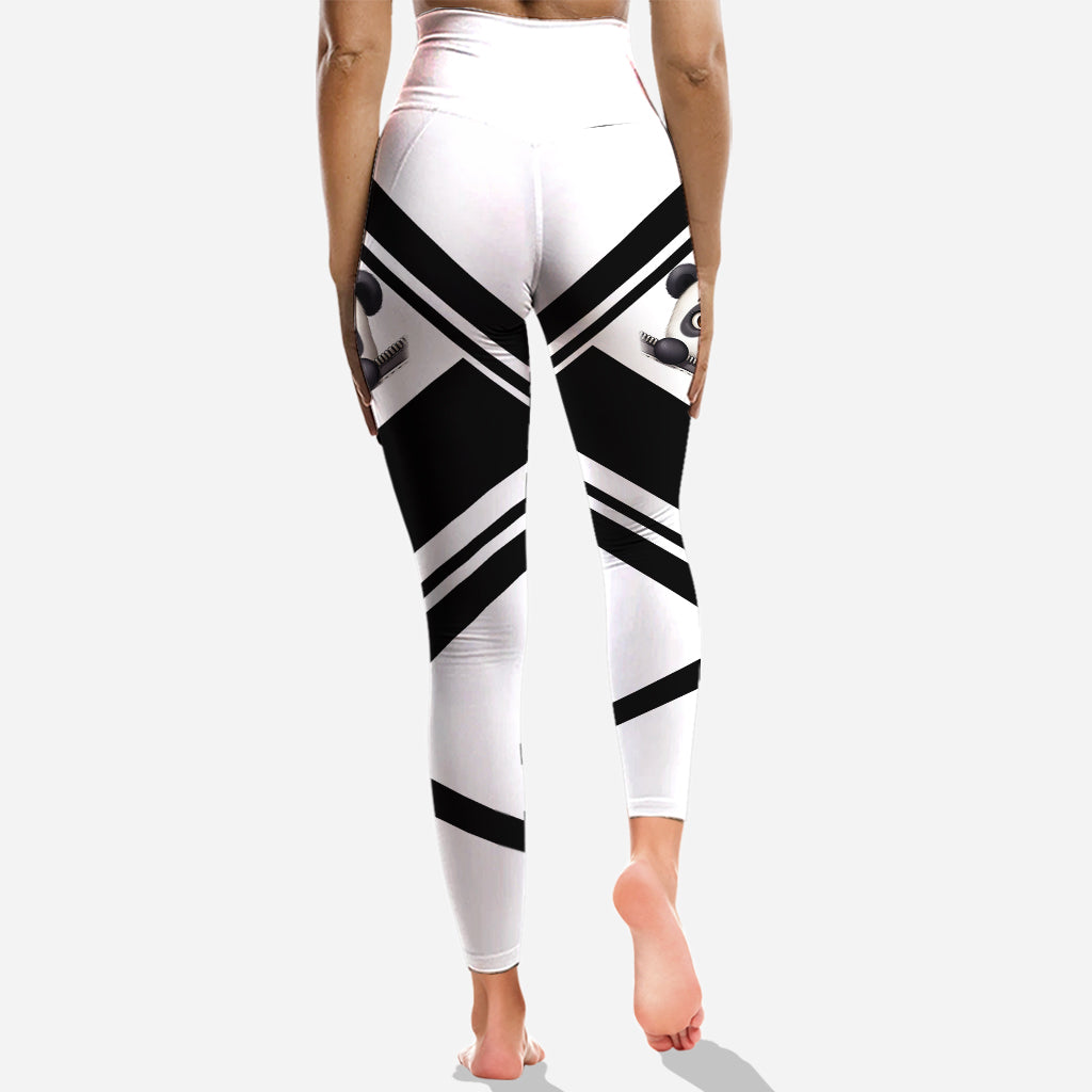 Cute Panda - Personalized Panda Lover Hoodie and Leggings