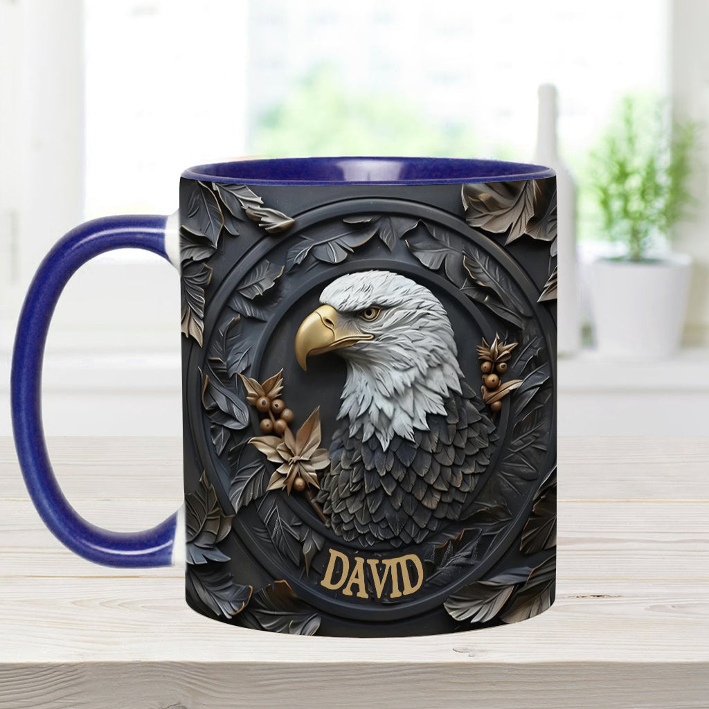 Mug personnalisé Aigle à tête blanche Strong Eagle -