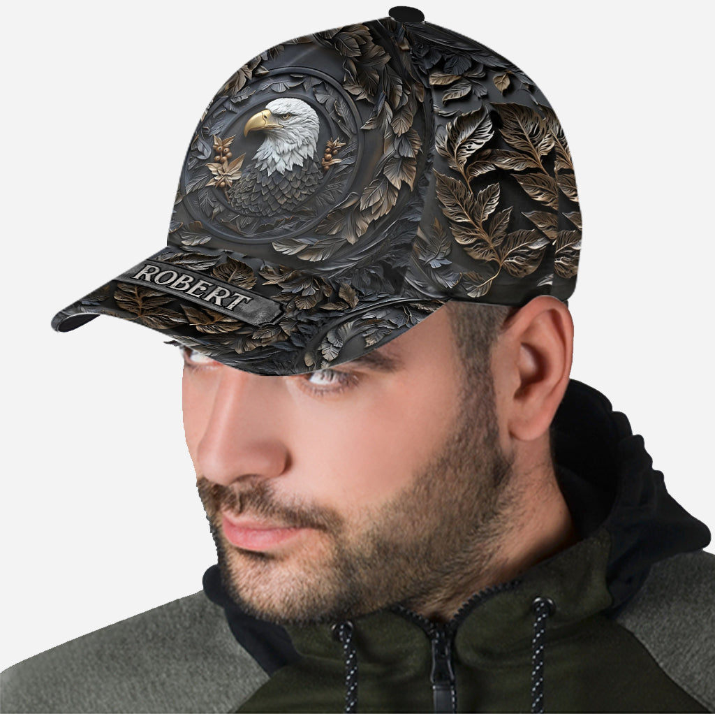 Casquette classique personnalisée Aigle à tête blanche Strong Eagle