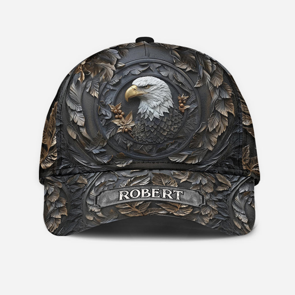 Casquette classique personnalisée Aigle à tête blanche Strong Eagle