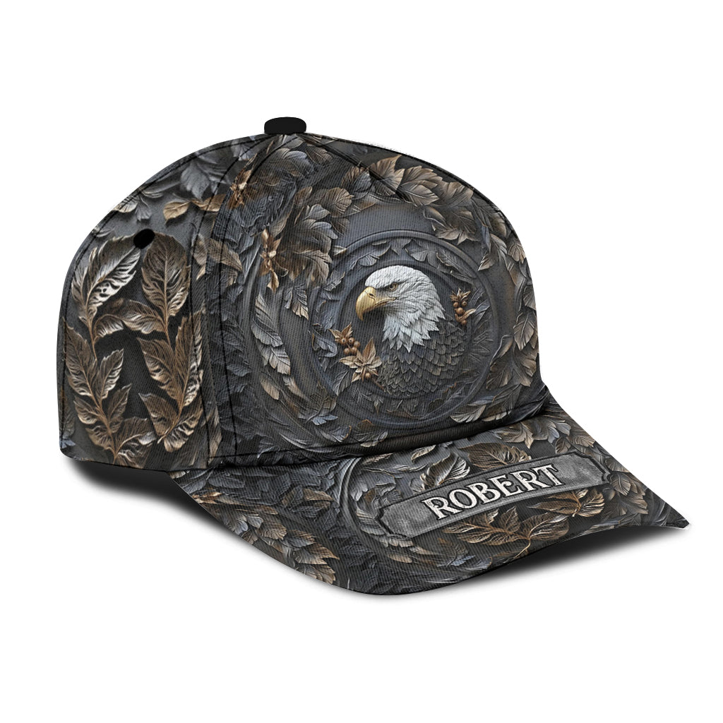 Casquette classique personnalisée Aigle à tête blanche Strong Eagle