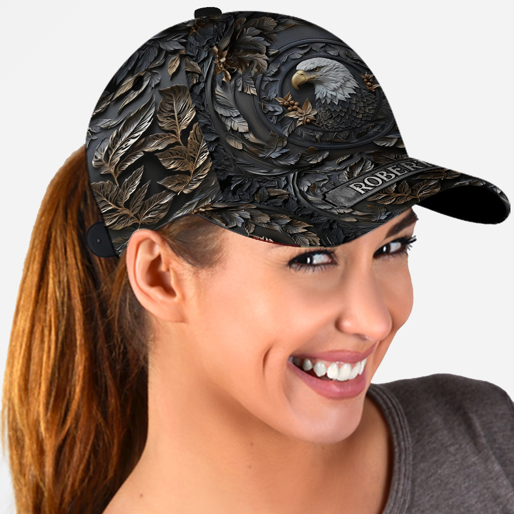 Casquette classique personnalisée Aigle à tête blanche Strong Eagle