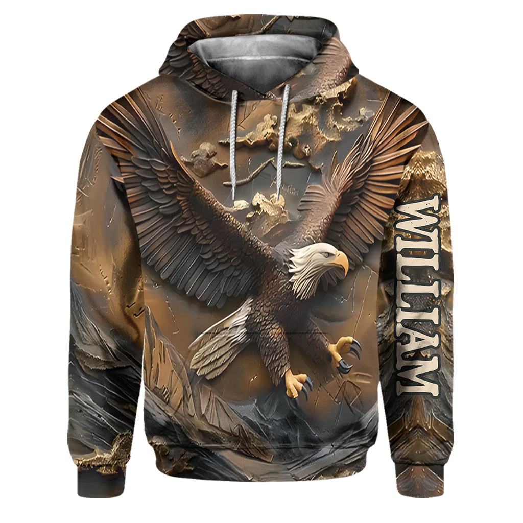 Adler-Majestät – Personalisierter Weißkopfseeadler-Hoodie und Jogginghose