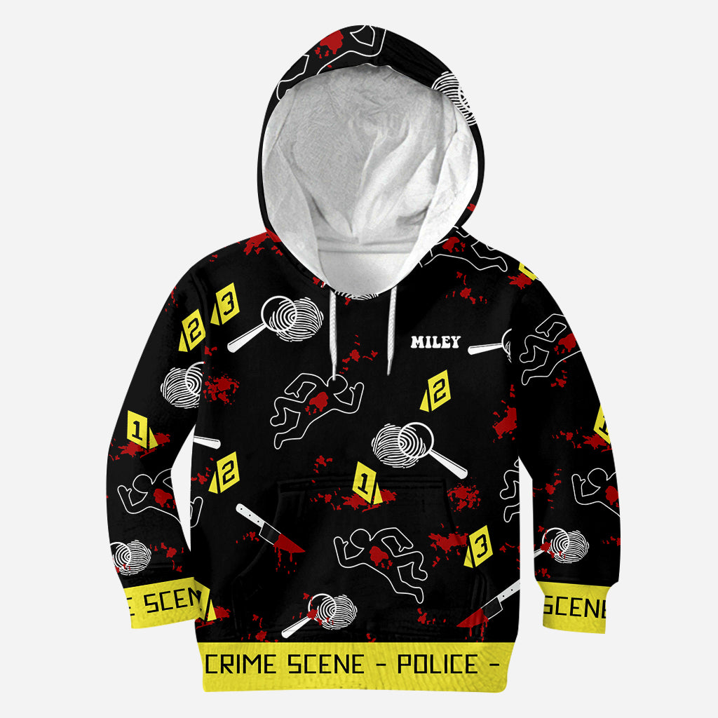 True Crime Hoodie – Personalisiertes Shirt