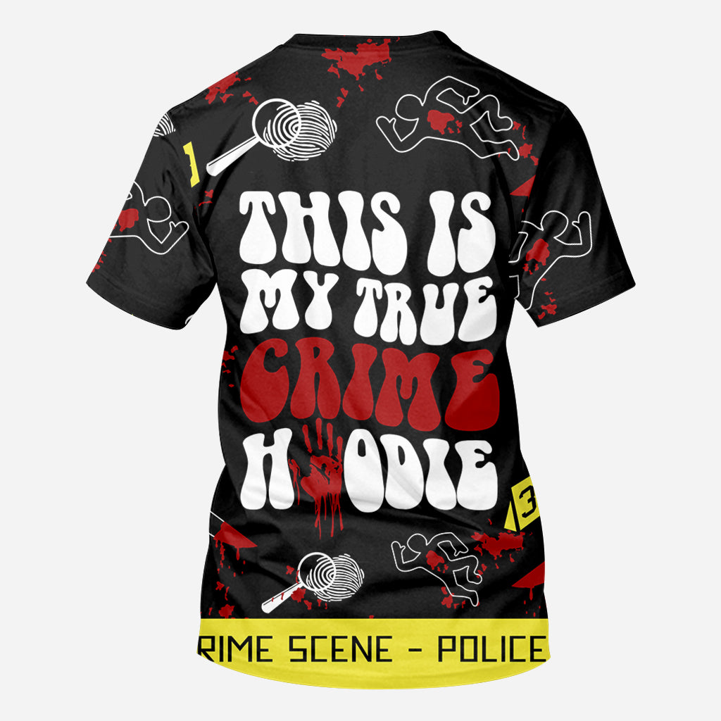 True Crime Hoodie – Personalisiertes Shirt