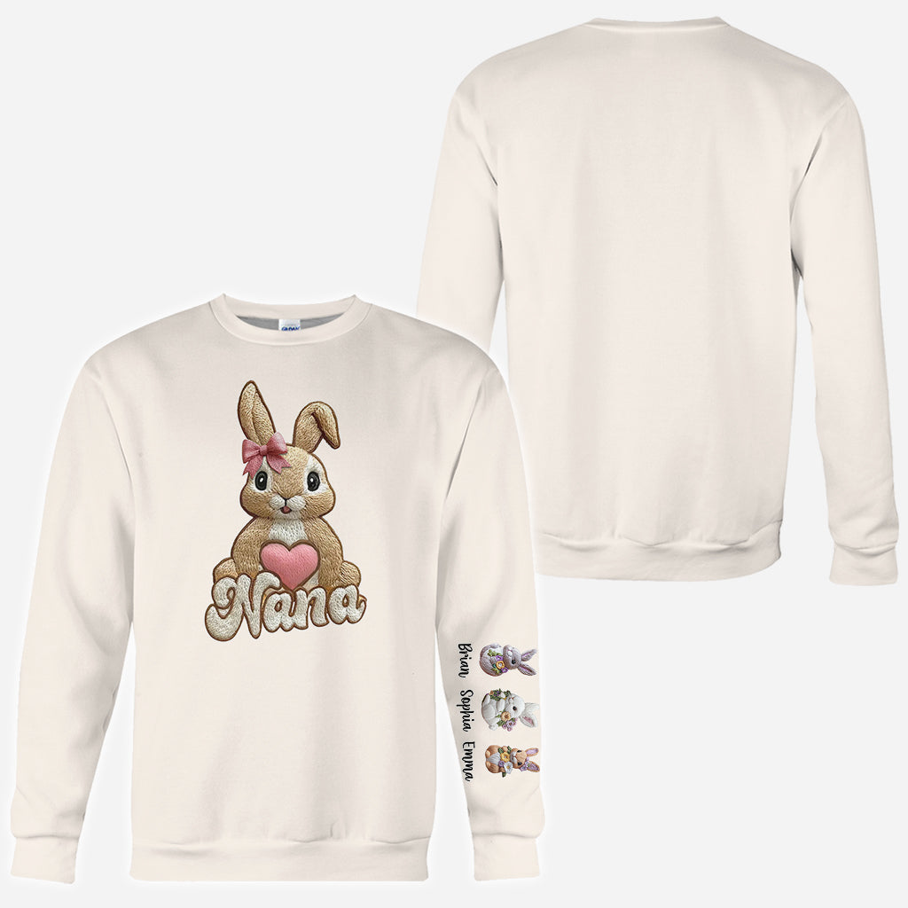 Mom's/ Nana's Little Bunnies - Personalized Grandma All Over Shirt