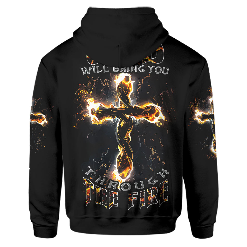 Vous accompagnera tout au long de votre parcours - Ensemble sweat-shirt et pantalon de survêtement chrétiens personnalisés