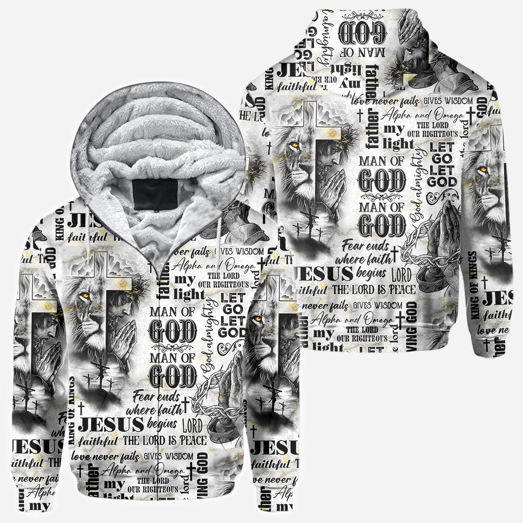 Mann Gottes – Personalisiertes christliches Allover-Shirt