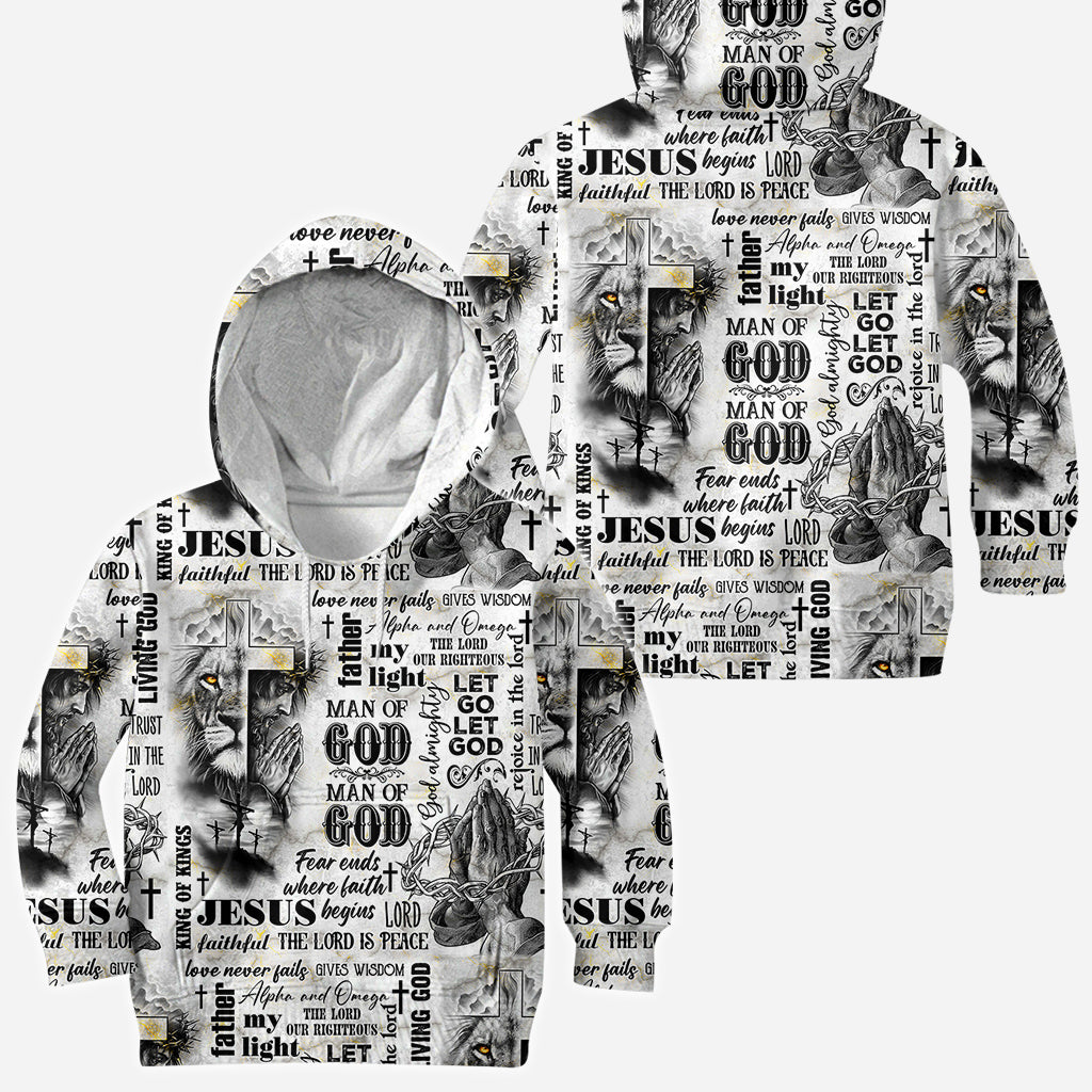 Mann Gottes – Personalisiertes christliches Allover-Shirt