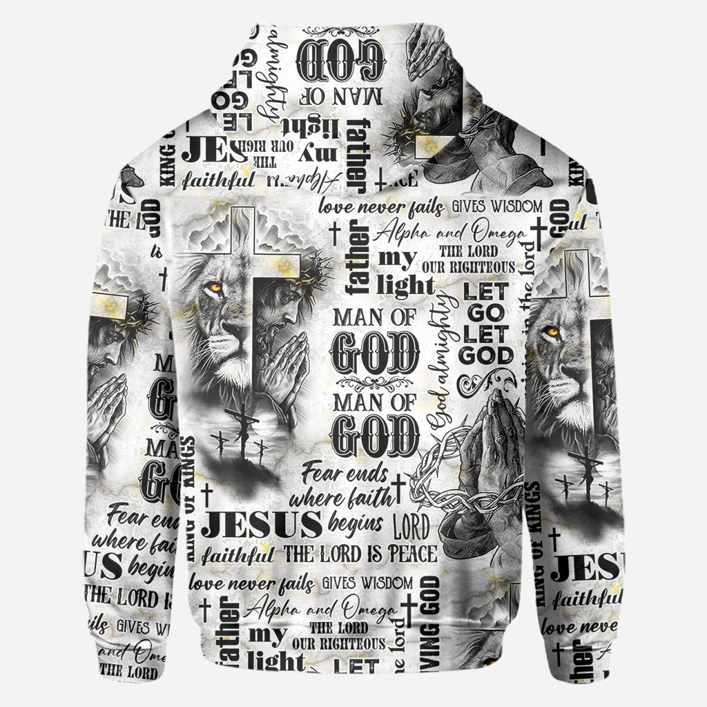 Mann Gottes – Personalisiertes christliches Allover-Shirt