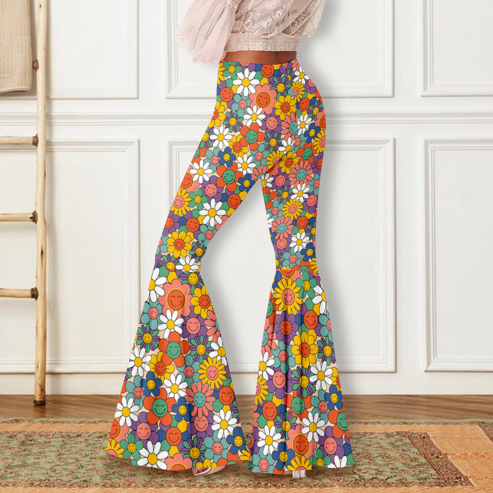 Hippie Soul - Leggings évasés hippies personnalisés
