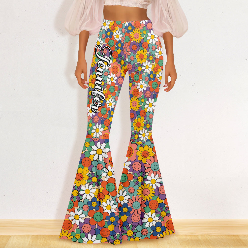 Hippie Soul - Leggings évasés hippies personnalisés