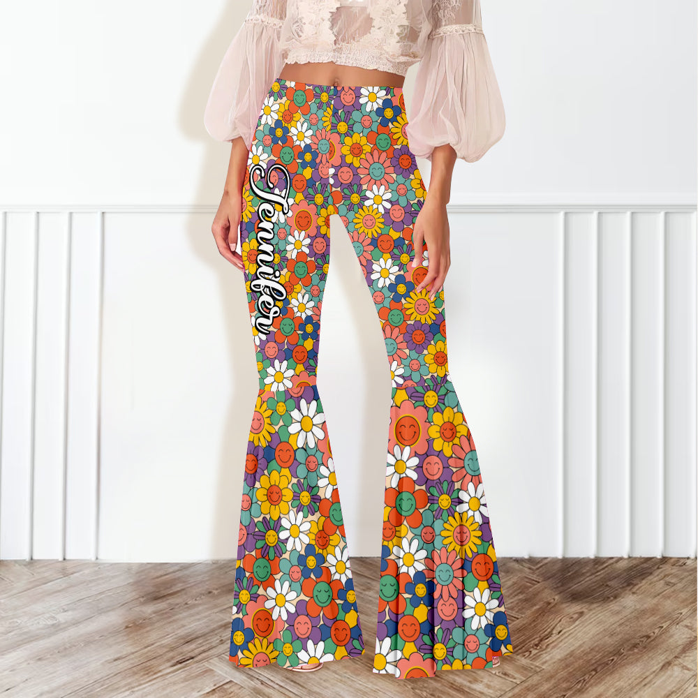 Hippie Soul - Leggings évasés hippies personnalisés