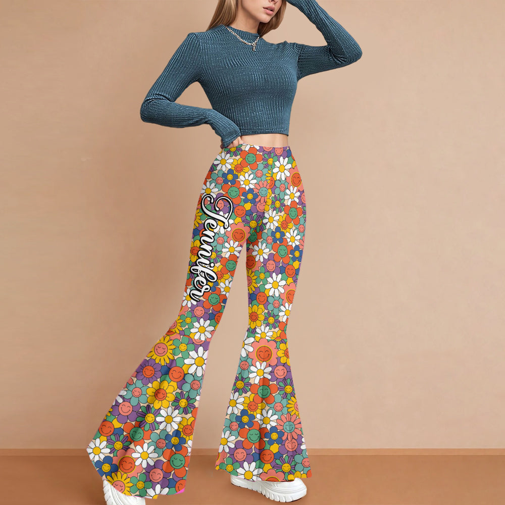 Hippie Soul - Leggings évasés hippies personnalisés