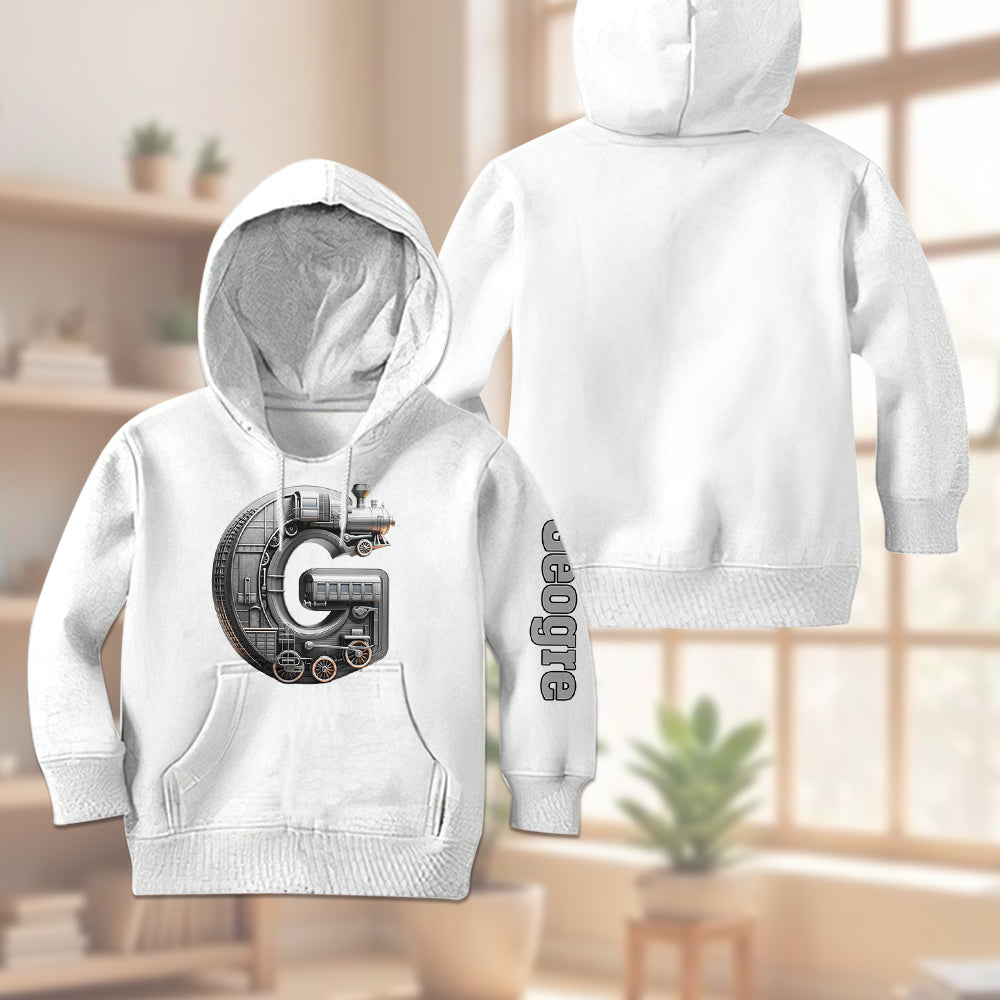 Superbe train - Sweat à capuche et pantalon de jogging personnalisés pour enfants