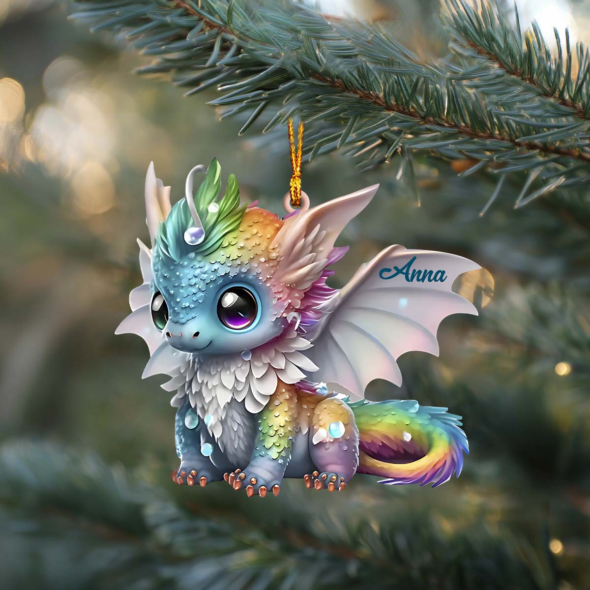 Wunderschöner Drache – personalisierter Drachenschmuck