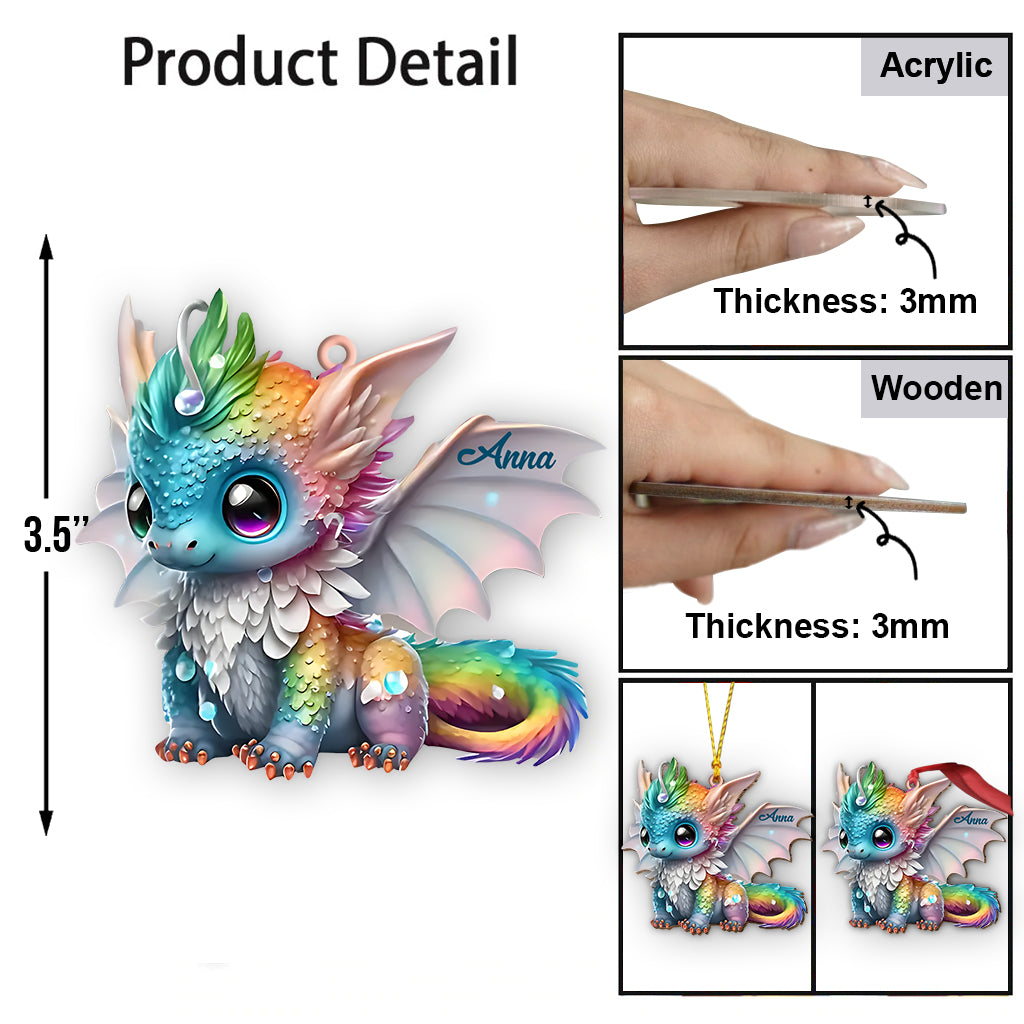 Wunderschöner Drache – personalisierter Drachenschmuck