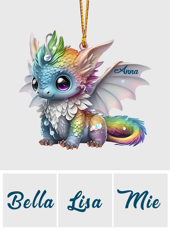 Wunderschöner Drache – personalisierter Drachenschmuck