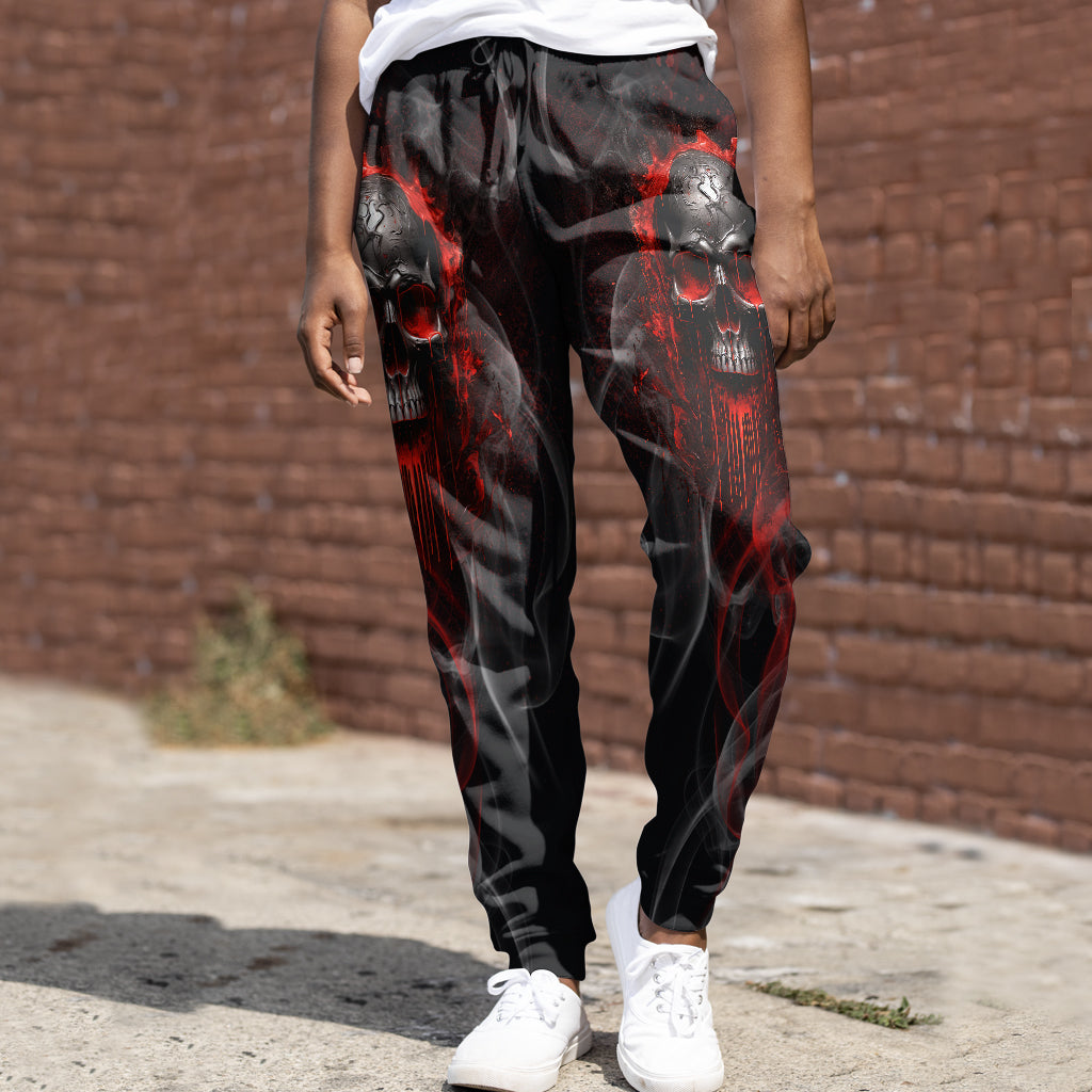 Cool Skull - Personalized Skull Hoodie and Sweatpants