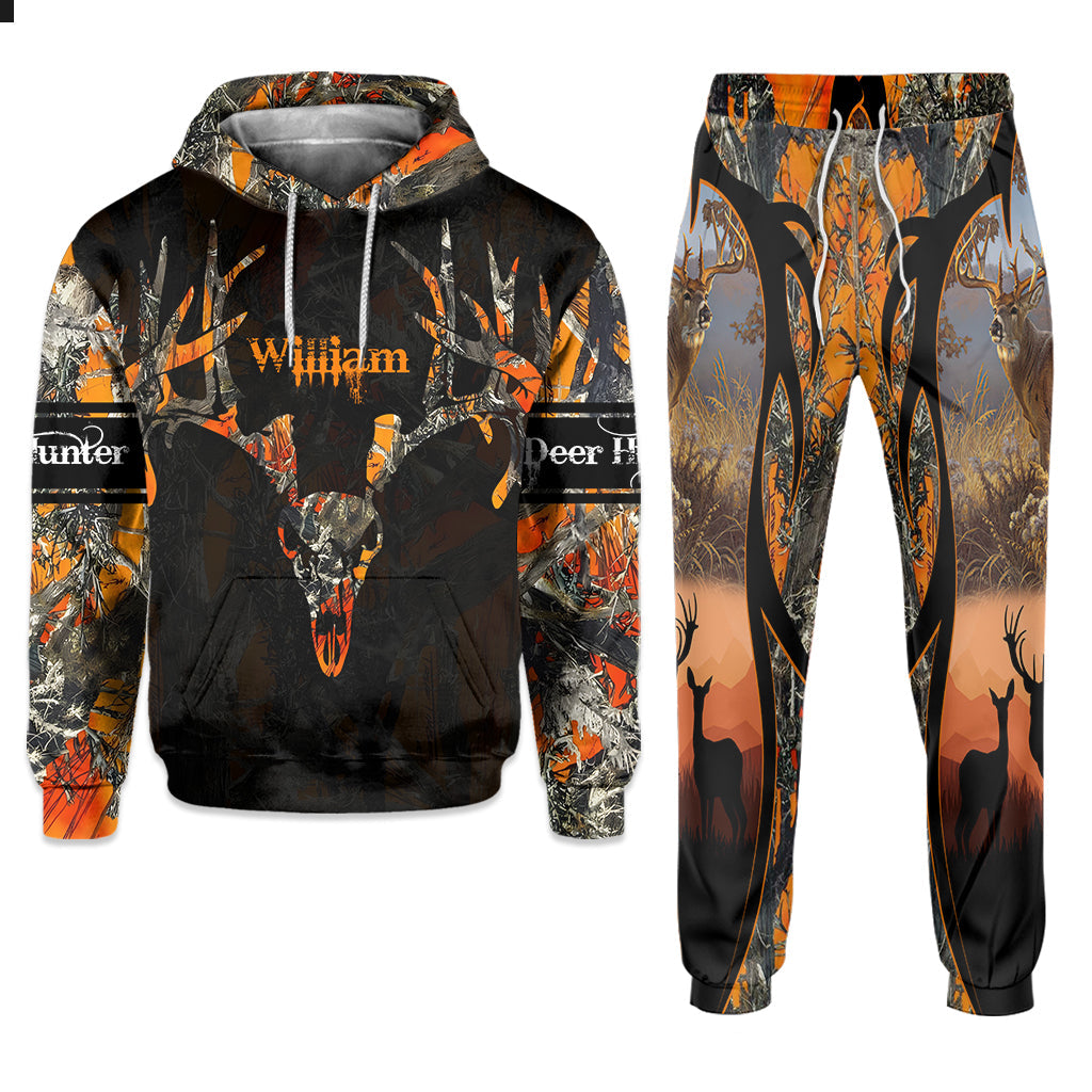 Liebe zur Jagd – Personalisierter Jagd-Hoodie und Jogginghose